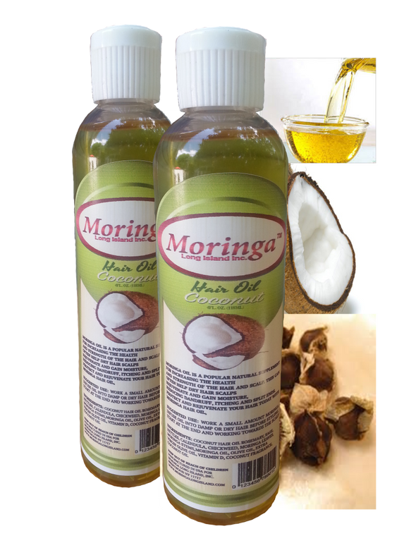 12 bottles Moringa Coconut Hair Oil